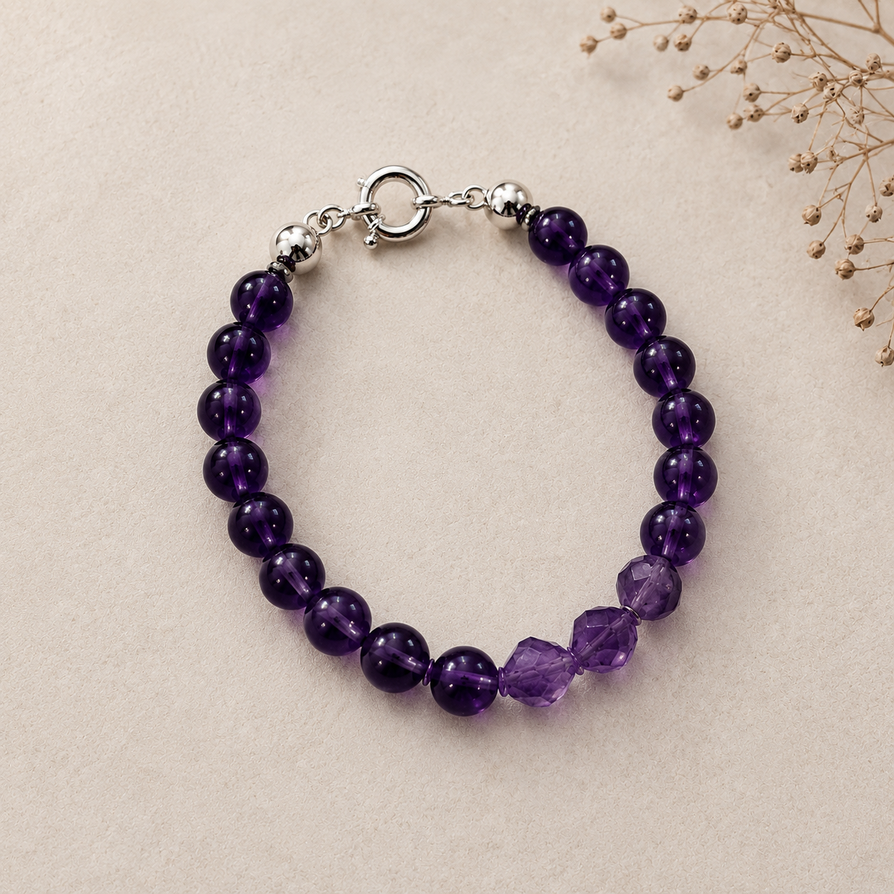Bracciale in ametista